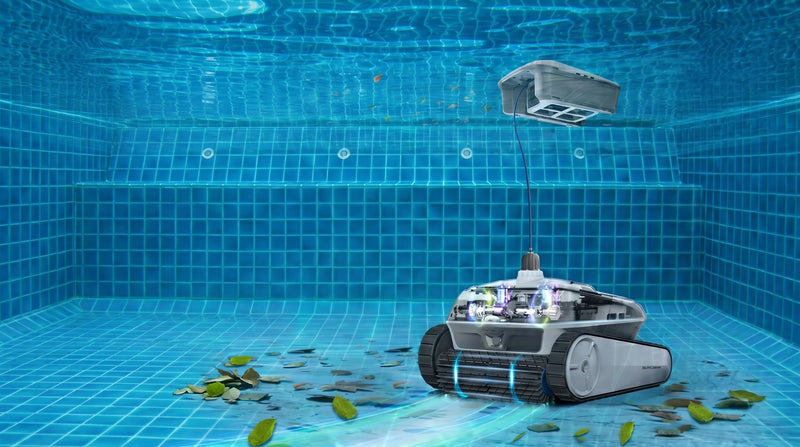 Nettoyage 360° de la piscine